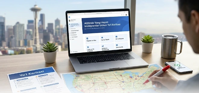 AQSHda yangi hayot: Immigrantlar uchun yo'l xaritasi
